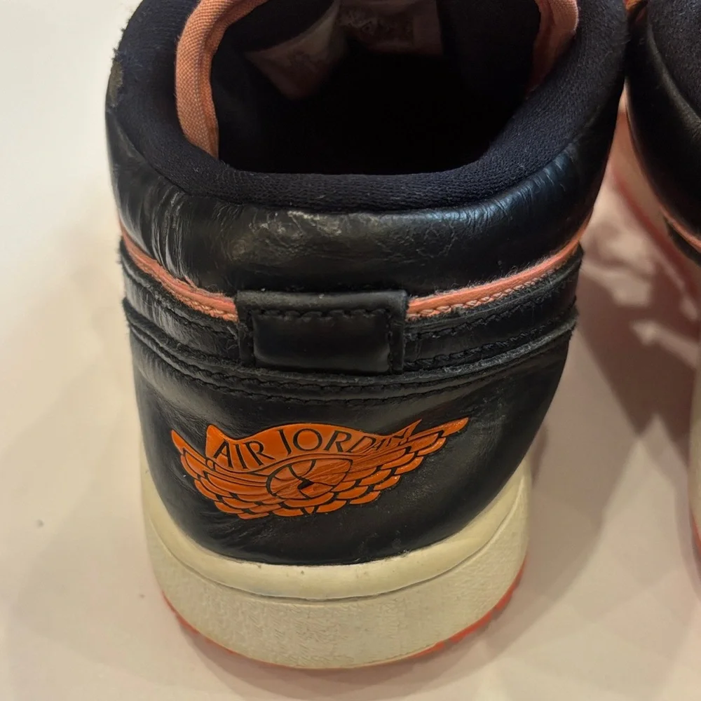 Nike Jordan Low Dunk Kids Sneakers - Orange and Black